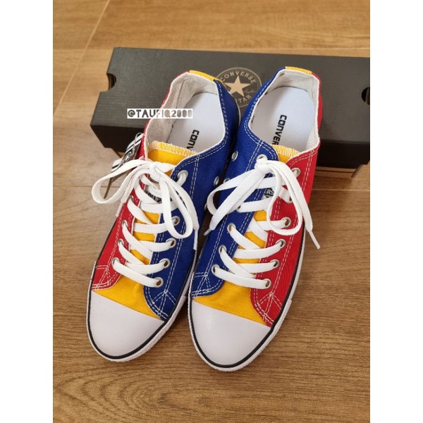 Sepatu Converse All Star Rainbow Combination Warna Sneakers Best Quality