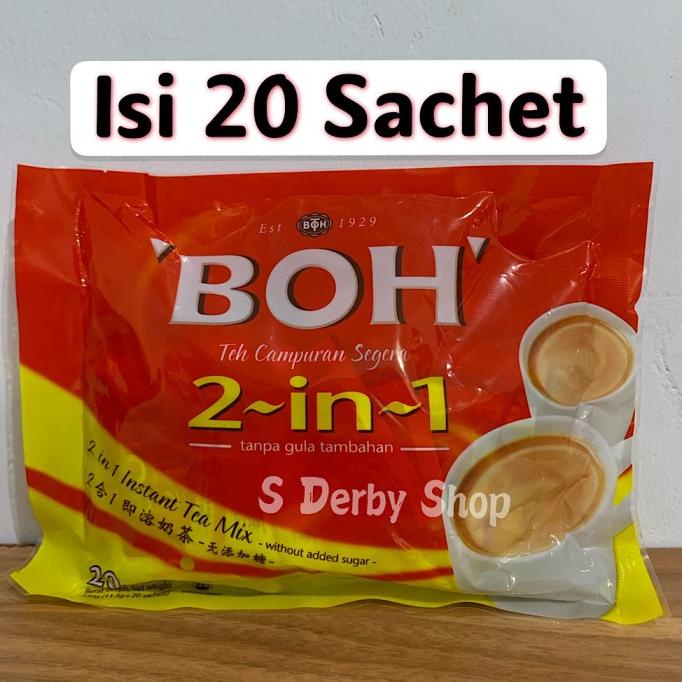 

[COD] Boh Teh Tarik Susu 2in1 Tanpa Gula Milk Tea Creamer [COD]