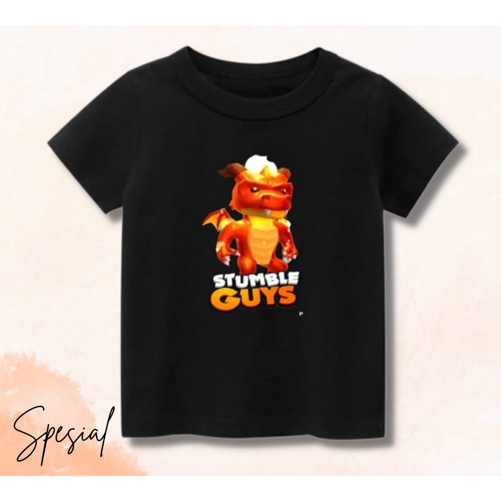 Jeco fashion tshirt anak inferno dragon (PRINT)