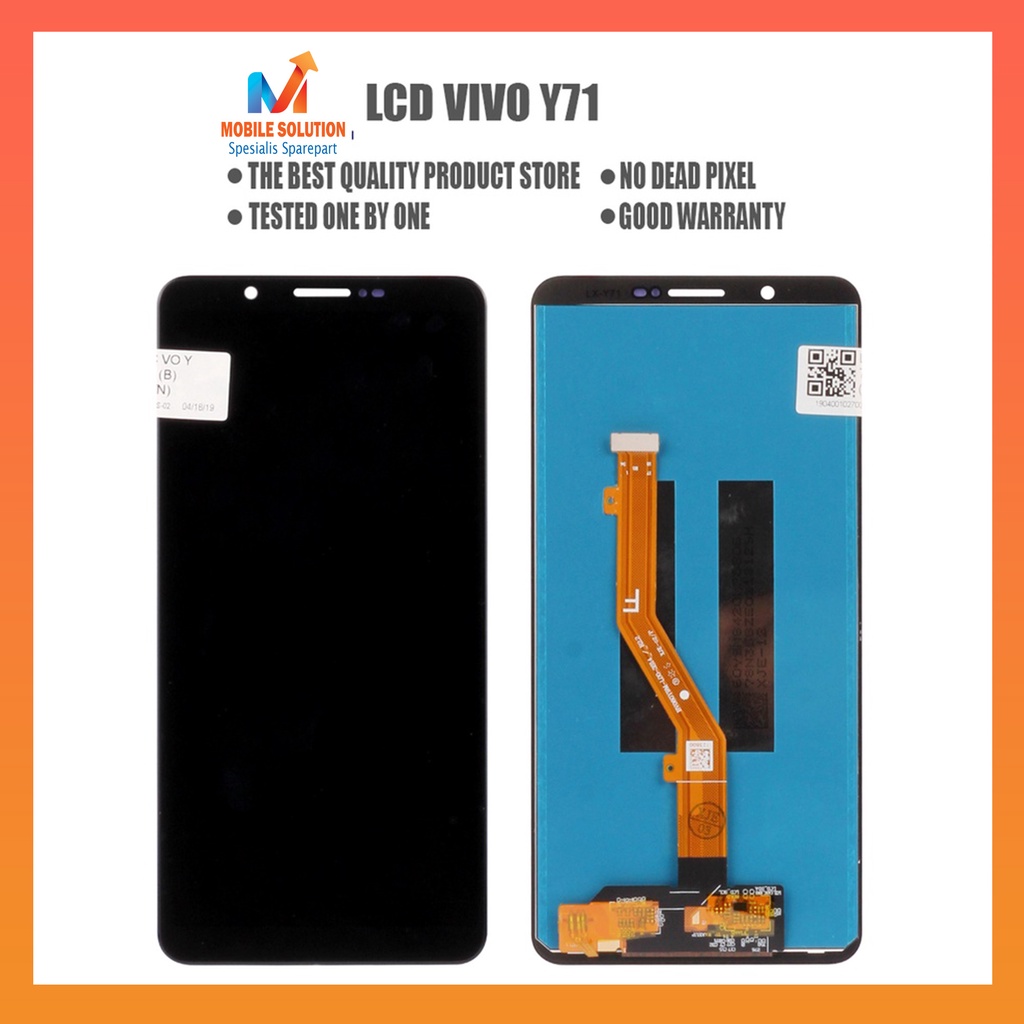 Grosir LCD Vivo Y71 Versi OLED ORIGINAL 100% Fullset Touchscreen Garansi 1 Bulan + Packing / Bubbel