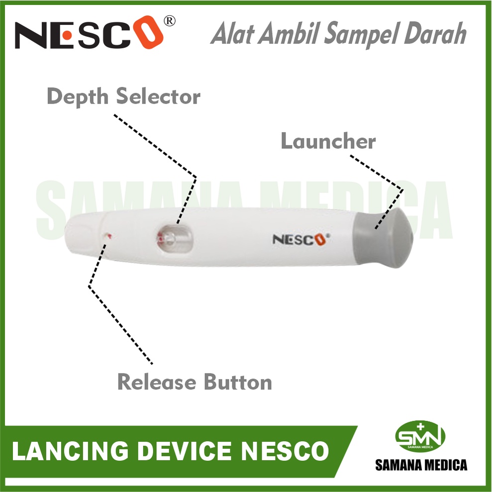 PEN LANCET Lancing Device Alat Ambil Sampel Darah NESCO Murah Kualitas Bagus Merk NESCO