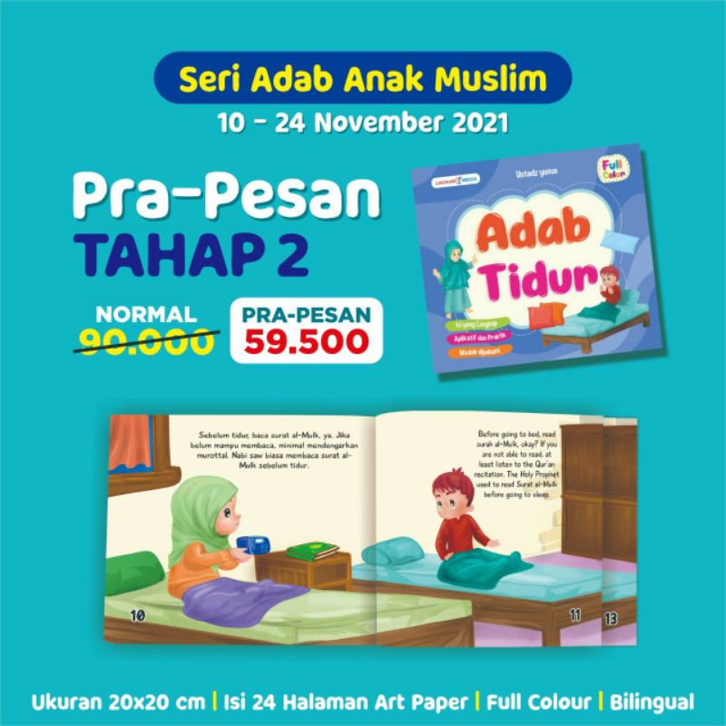 

Seri Adab anak Muslim Terlaris