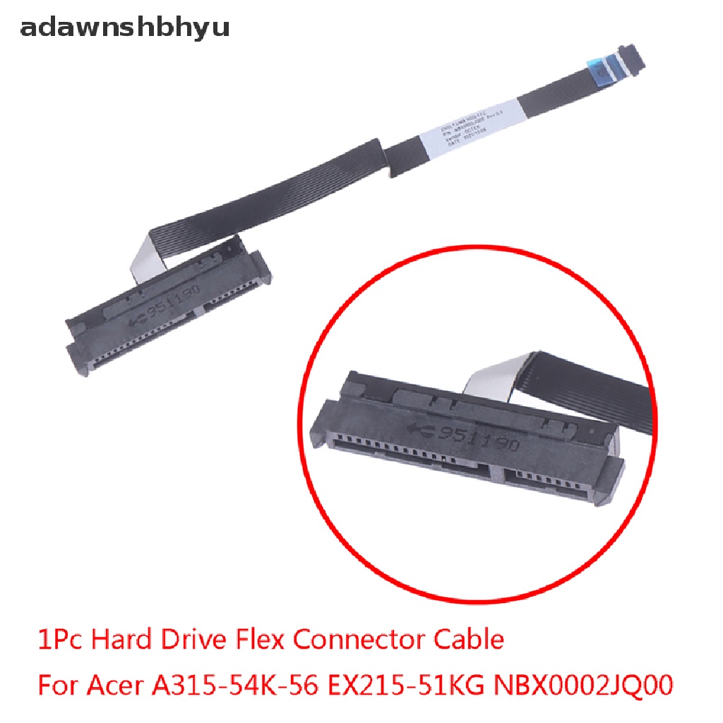 Kabel Konektor Flex Hardisk adawnshbhyu Untuk Interface HDD Acer A315-54K-56 EX215-51KG