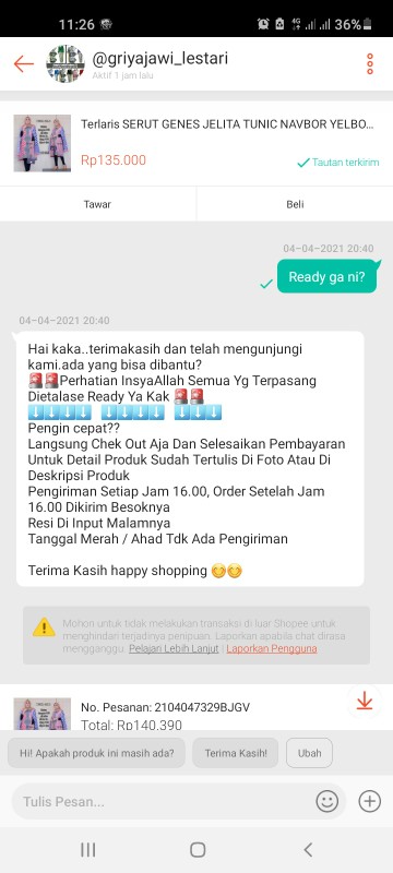 Terlaris Serut Genes Jelita Tunic Navbor Yelbor Whitbor Creambor Tunik Batik Modern