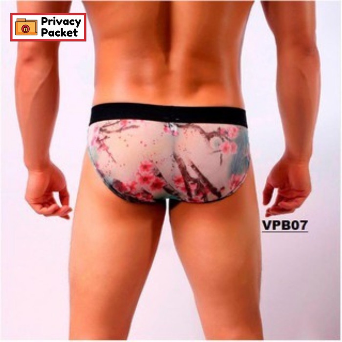 Hamadashops Celana Dalam Pria Boxer Motif Transparant Impor - Sexy - Sempak