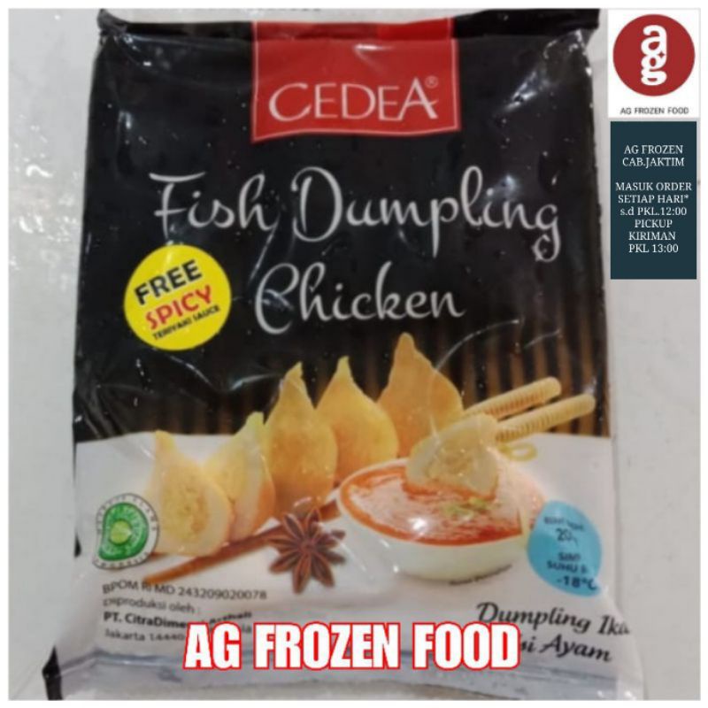 

[PLUS SAUS TERIYAKI]Cedea Fish Dumpling Chicken 200Gram