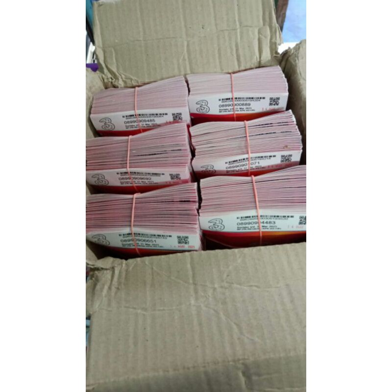 Kartu Perdana Nomor Cantik Tri seri hoki