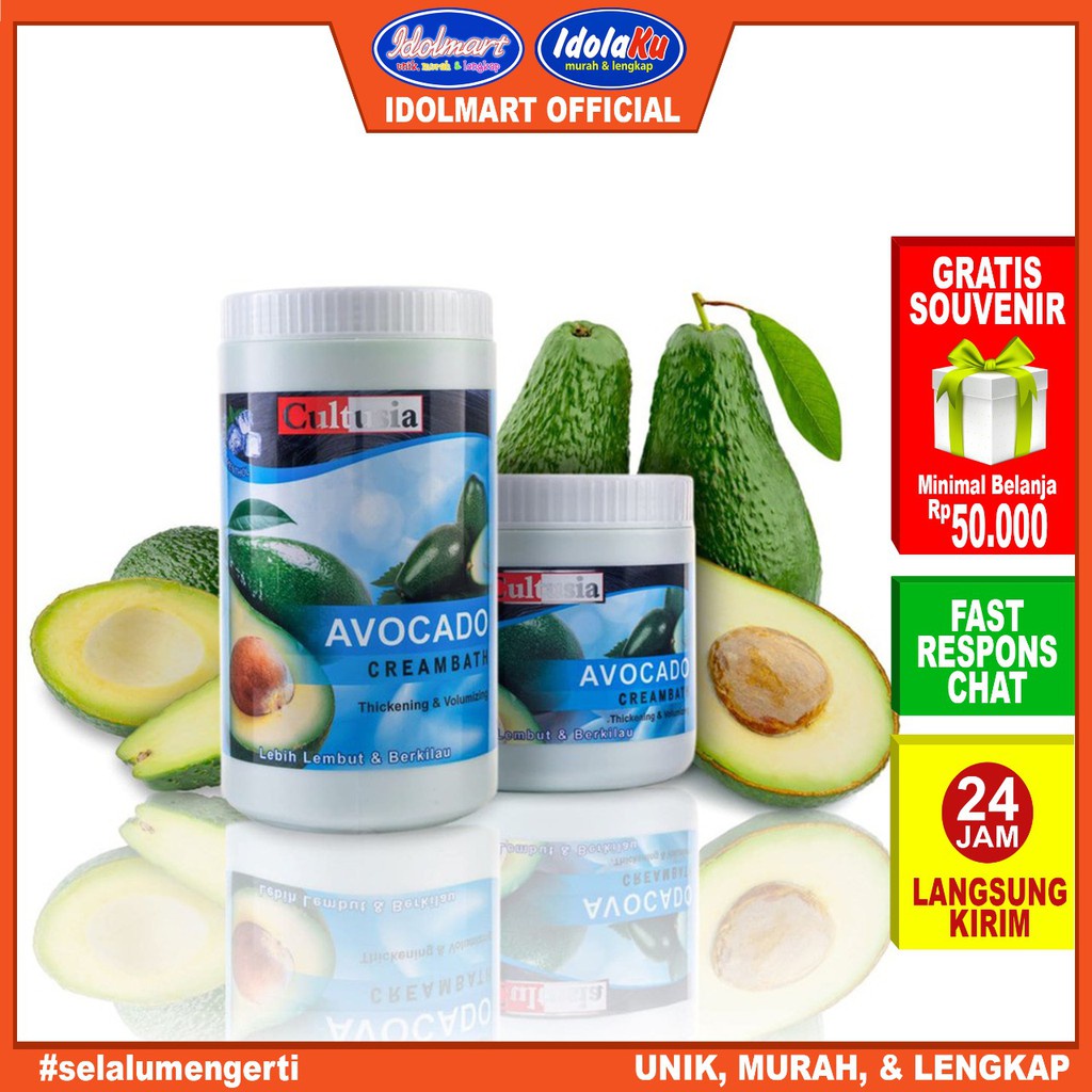 IDOLAKU Cultusia Creambath Avocado 1000ml