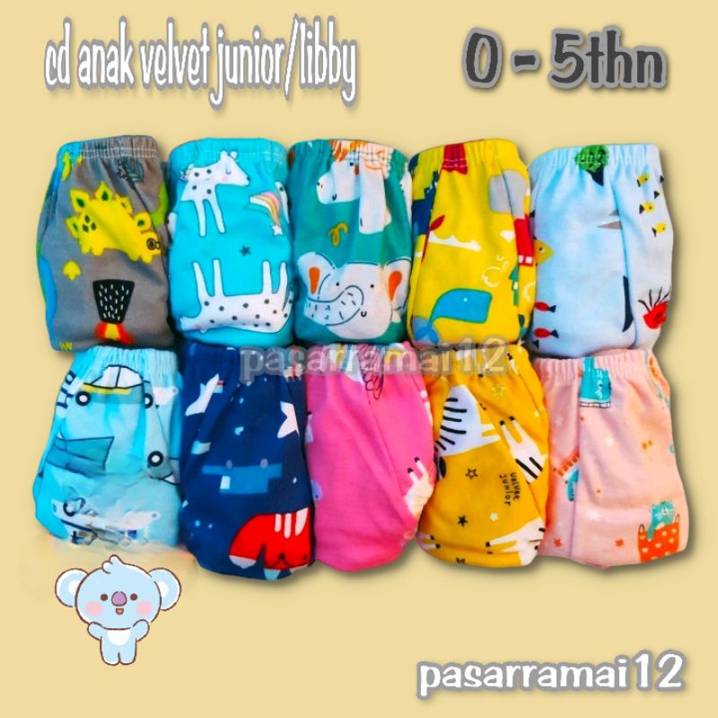 cd anak velvet libby murah / cd anak cewek cowok