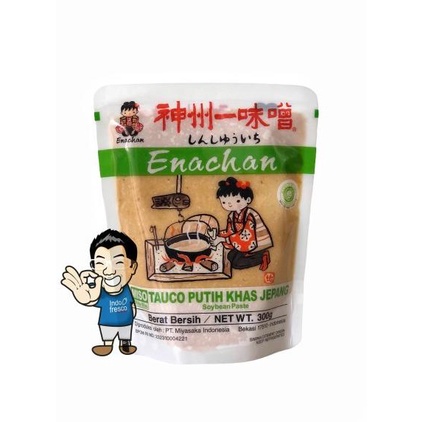 

Shinshuichi Enachan Shiro Miso Paste- Pasta Miso- Tauco Putih 300g
