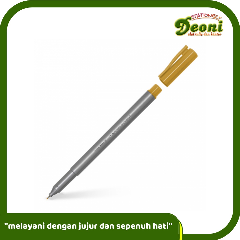 

FABER-CASTELL Fineliner Sand Spidol Pen