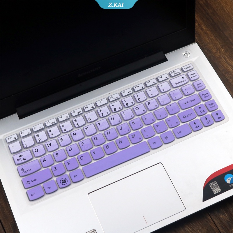 Skin Silikon TPU Cover Pelindung Keyboard Untuk Lenovo G40 G45 Z40 Z360 Z460 Y470 B45 G41 14 &quot;(ZK)