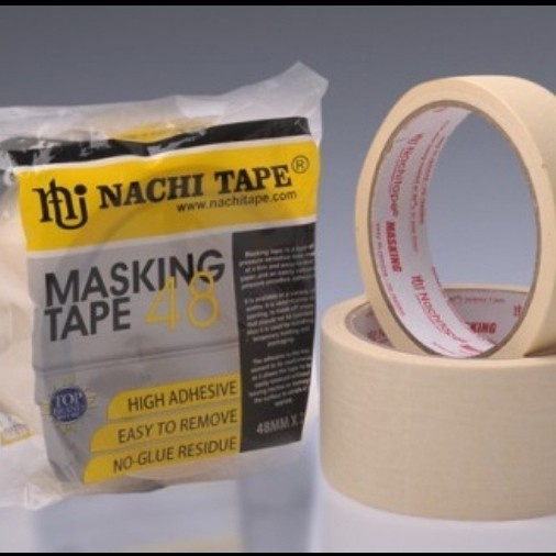 Masking Tape NACHI / Isolasi Kertas 1 Inch 24mm