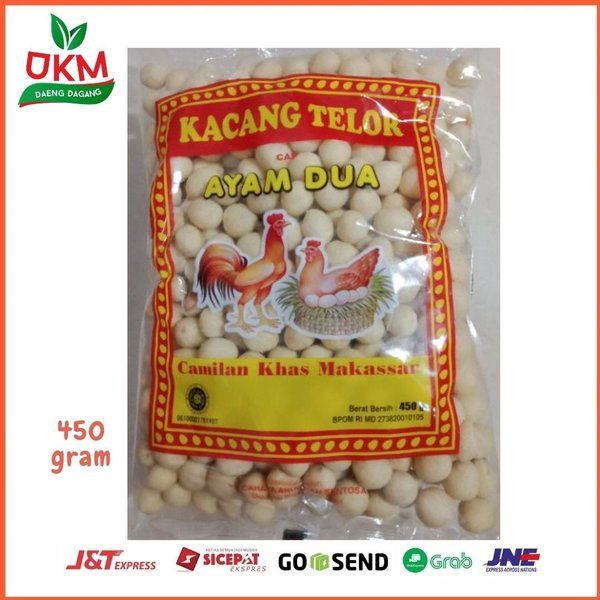 

Kacang Telor Ayam Dua Makassar 450 gr