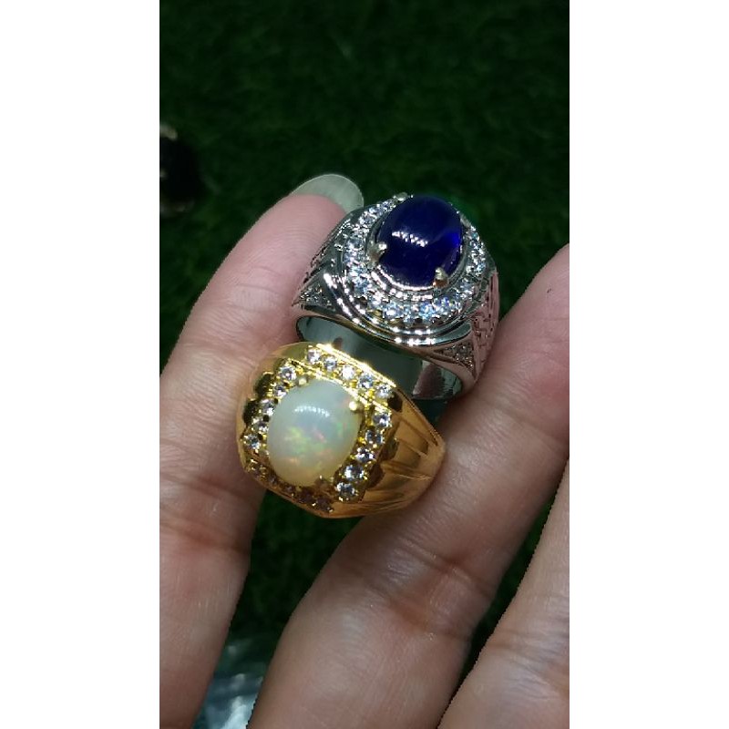 blue safire+kalimaya