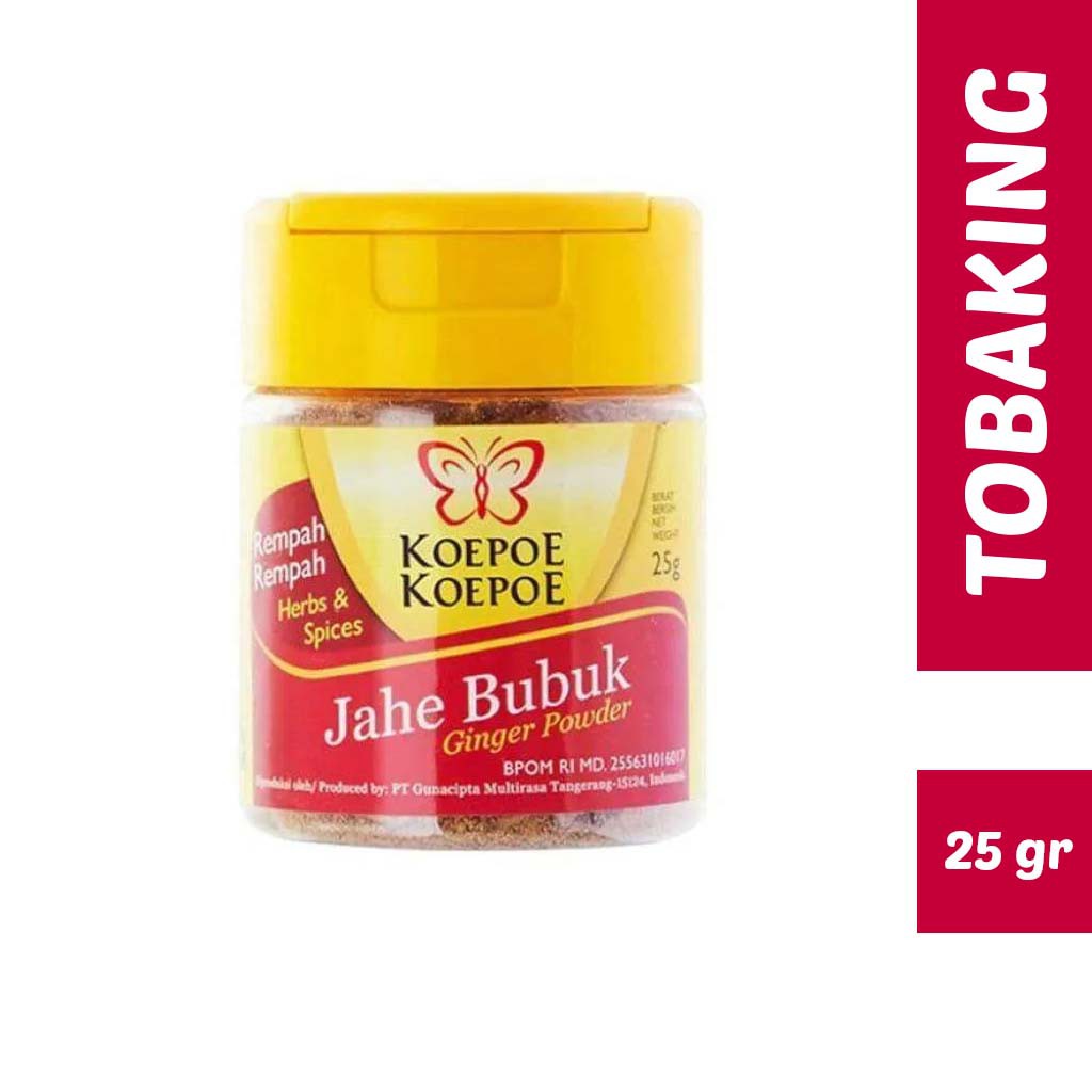 

Koepoe Jahe Bubuk 25gr Ginger Powder Kupu