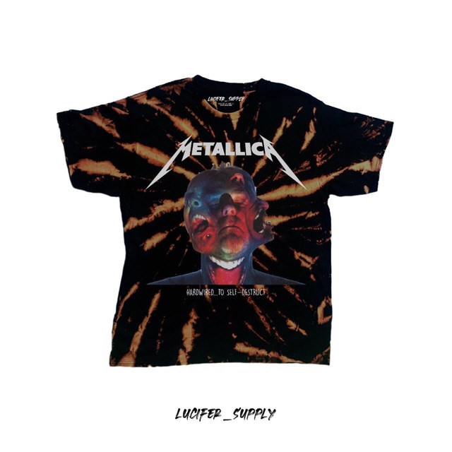 metallica band shirt