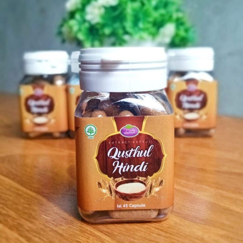 Qusthul Hindi Kapsul Qush Hindi Qish Al Hindi Qishthul Hindi Kayu India Herbal Utk Cov19 dll