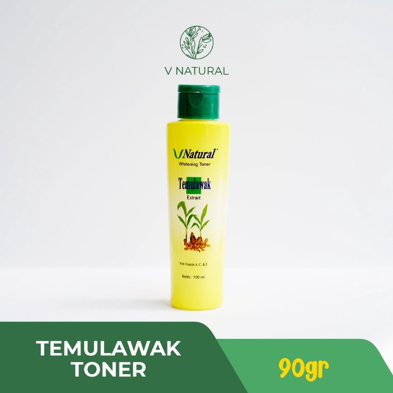 V NATURAL Whitening Toner Temulawak 100ml