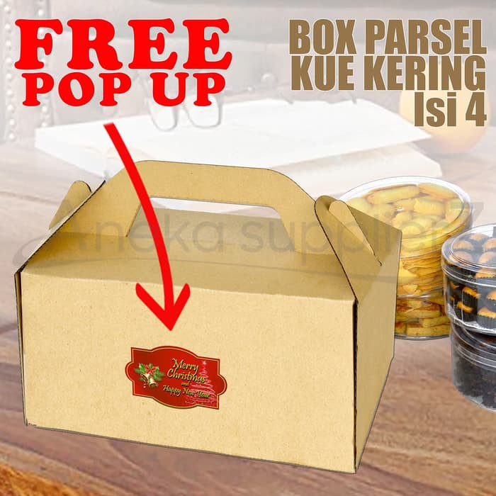 Box Parcel Kue Kering | isi 4