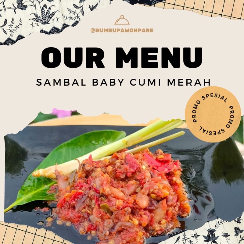 

Sambel Baby Cumi / Sambal Baby Cumi cabe ijo / Sambal Tuna / Sambal Cakalang / Sambal Udang