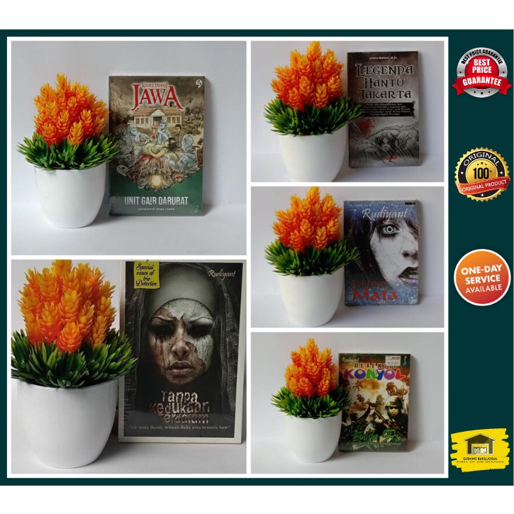 PAKET 5 BUKU Novel Horor Kisah Tanah Jawa Unit Gaib Darurat (2)