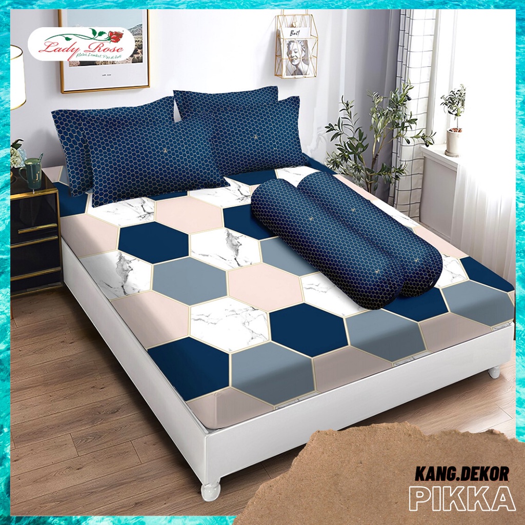 SPREI LADY ROSE 180X200 NO 1 KING PIKKA SEPRAI CANTIK KAMAR TIDUR SEPREI LADYROSE TERBARU PROMO MURAH PREMIUM ANTI LUNTUR SEPREI AESTHETIC SEPRAI CANTIK SEPRE PROMO ANTI LUNTUR MOTIF LADYROSE PLUS SARUNG BANTAL SPREI DEWASA ALAS KASUR SPREI ADEM