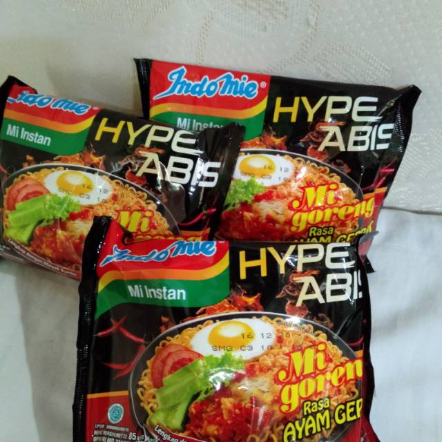 

Indomie goreng HYPE ABIS