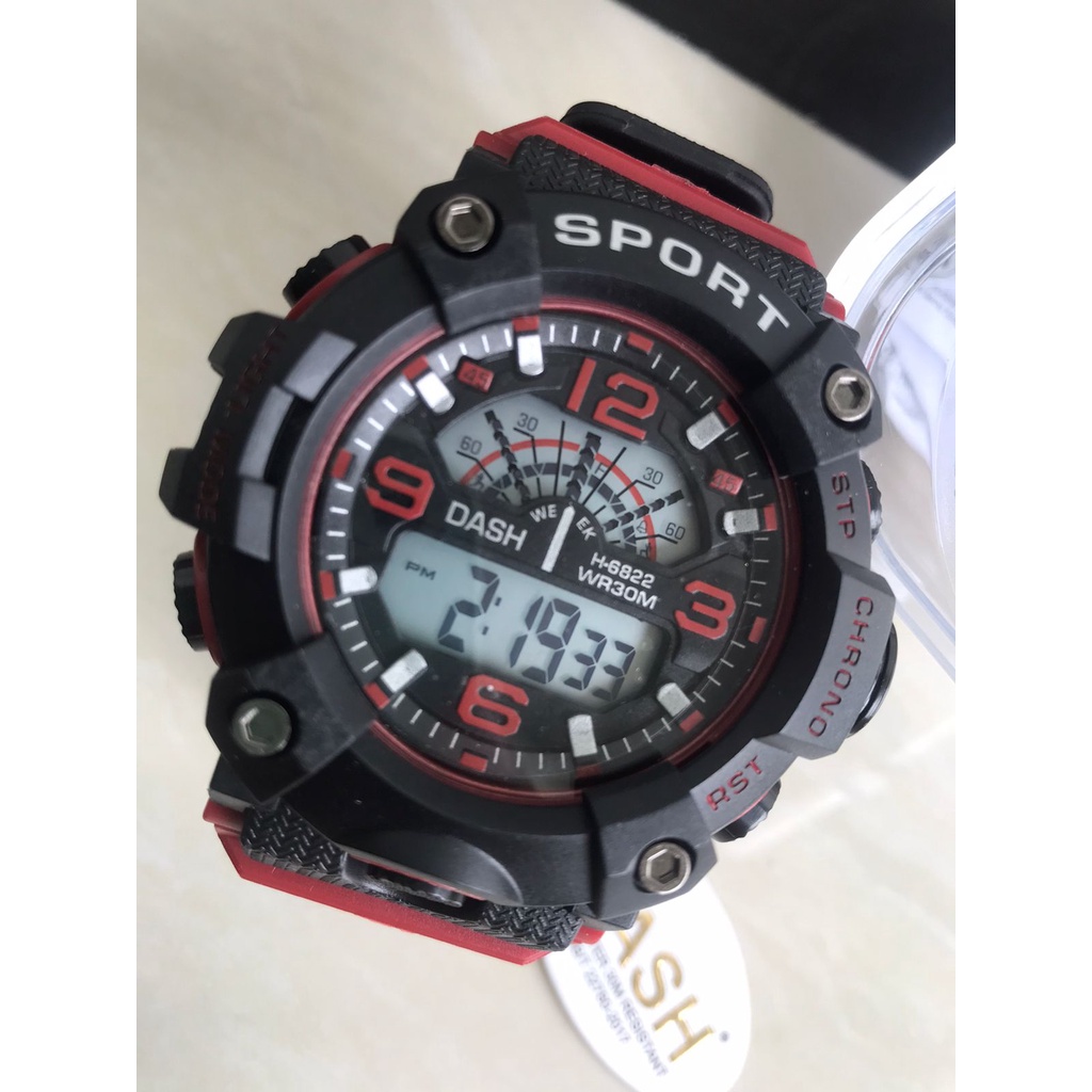 7.7 SALE JAM TANGAN SPORT DASH DIAMETER 5CM