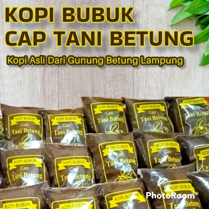 Kopi Robusta Cap Tani Betung (TB) 180 gr Kopi Asli Gunung Betung Lampung