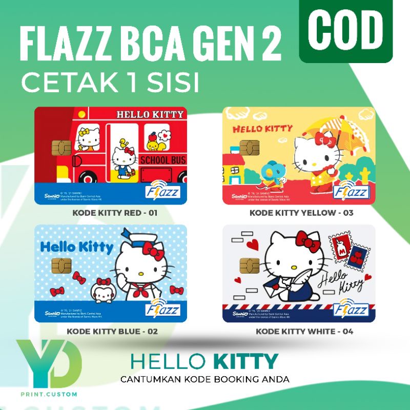 Kartu Flazz BCA Generasi 2 Edisi Hello Kity