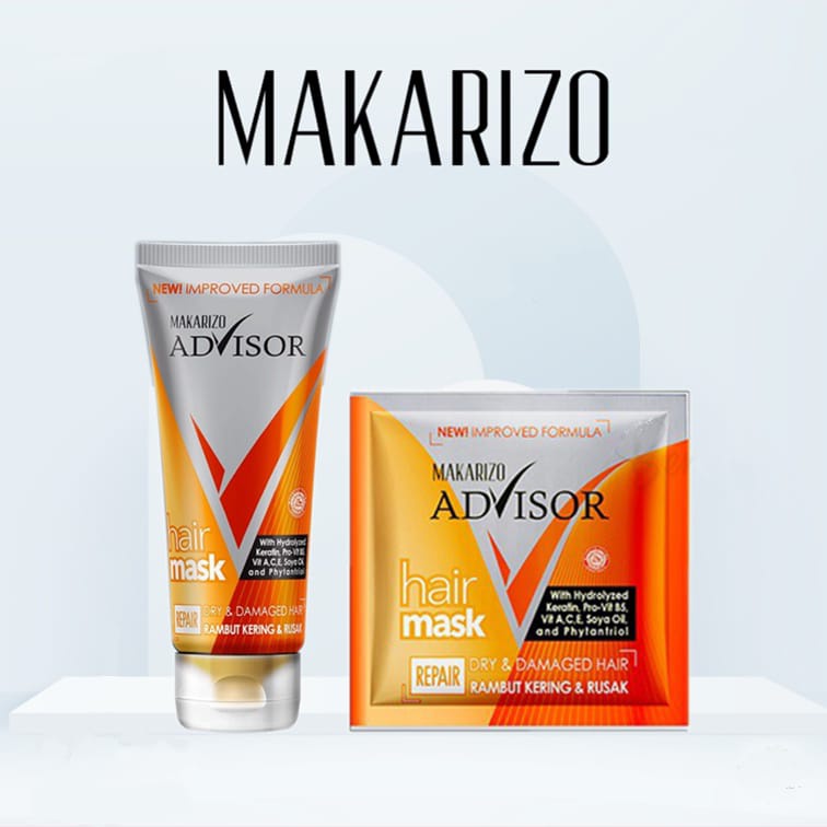 ~ PIYOSHI08 ~ MAKARIZO Hair Mask Repair Dry And Damaged Hair 15 Ml / 45 Ml PC37