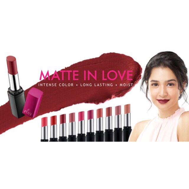 Pixy Matte In Love Lipstick 4,4gr