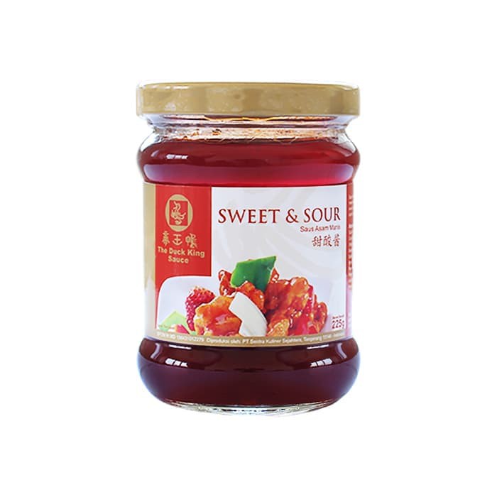 

Sweet and Sour Sauce / Saus Asam Manis The Duck King Kemasan Botol [225gr]