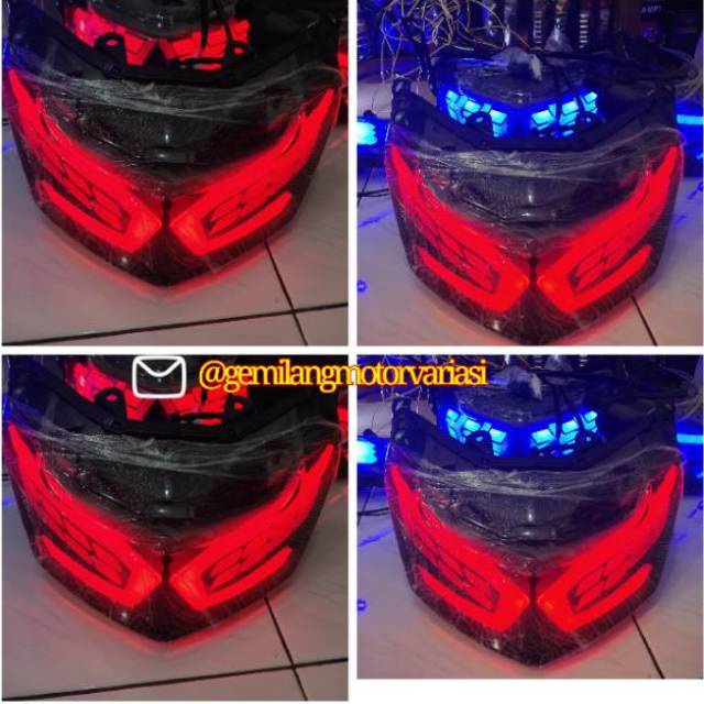 Lampu Stoplamp Belakang Nmax Old Variasi Stop Lamp Nmax Lexus Lampu Stop Belakang Nmax Led Lampu Led Nmax Ka Kra-2