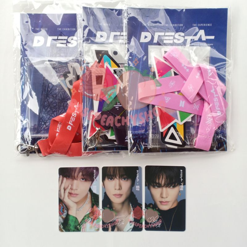 Special kit dispatch D'festa dfesta ticket jaehyun taeyong Mark Nct Jeno haechan nct 127 dream offic