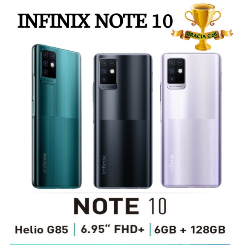 Infinix Note 10 6/128 GB Garamsi Resmi
