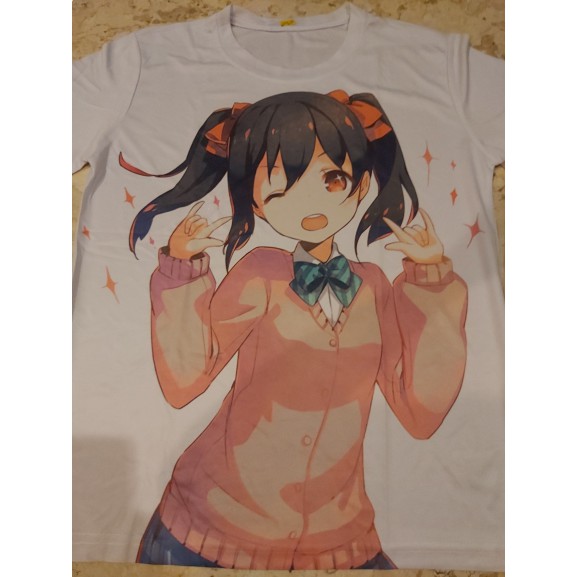 Kaos Anime Import Yazawa Nico Love Live