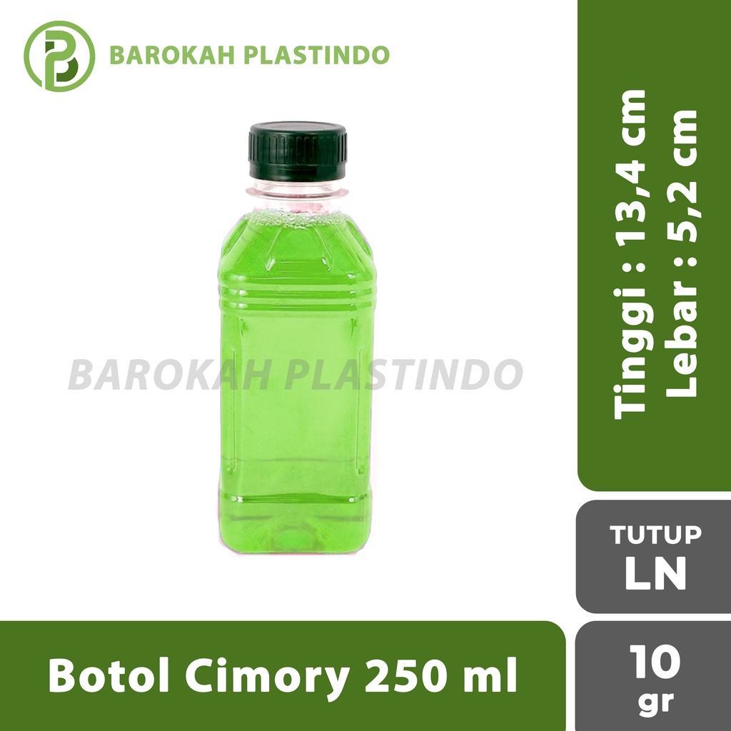 Botol Cimory 250 ml / Botol Kotak 250 ml/ Botol Plastik 250 ml / Botol 250 ml
