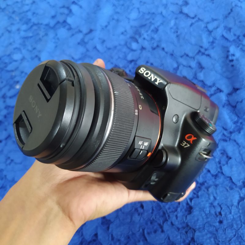 Kamera SONY A37 Lensa 18-55mm Kamera DSLR