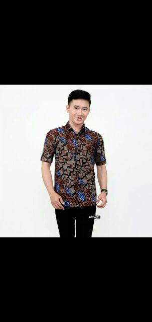 Baju Batik Pria Gus Azmi Syubbanul Muslimin Batik Katun Halus Hadroh Azzahir Hilwa Ala Santri Modern