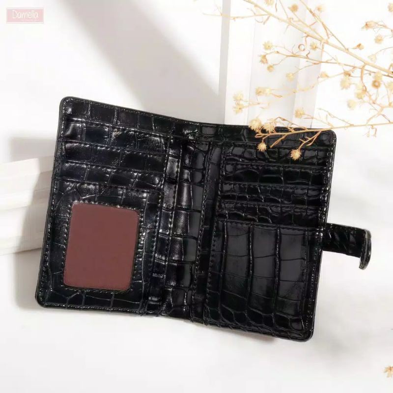 Damelia Dompet Bea Wallet BLACK By Melstore.jkt