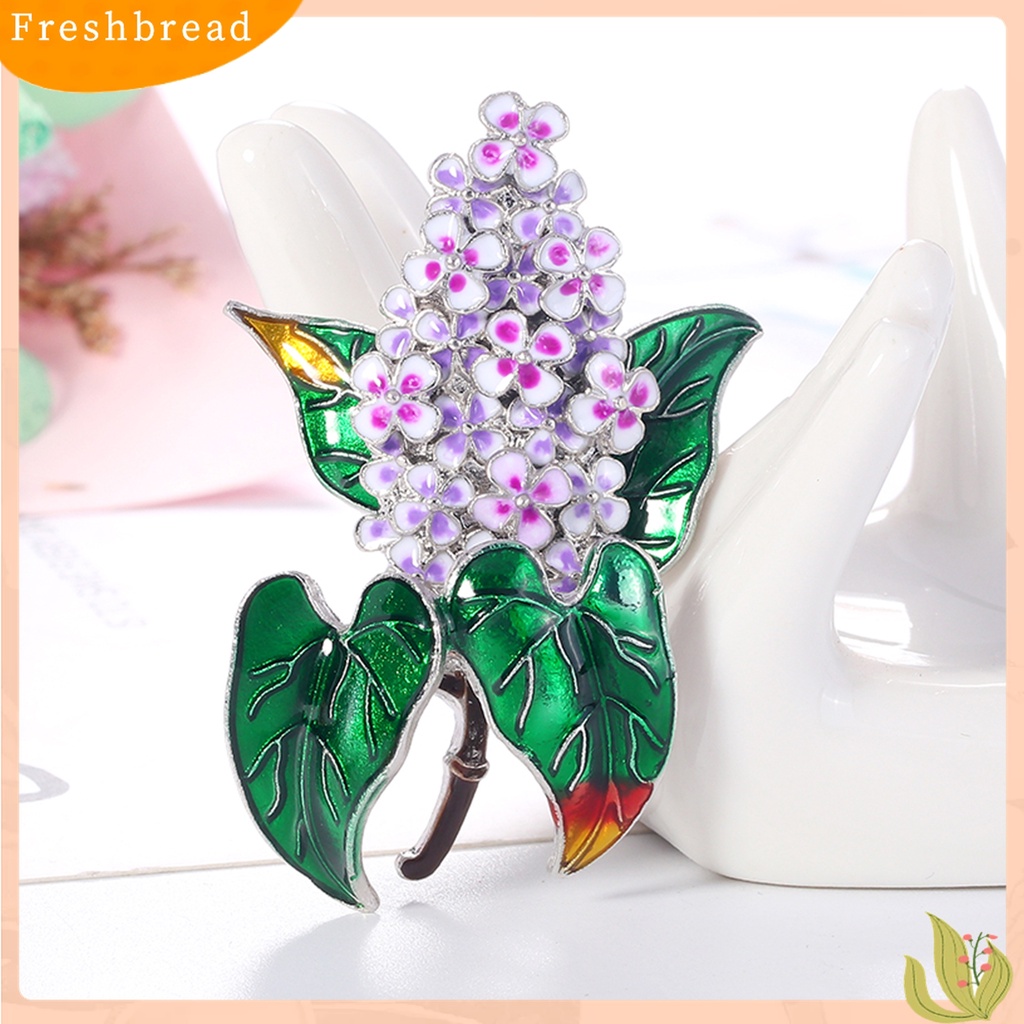 Terlaris Brooch Multi-color Clothes Accessories Faux Pearls Decor Fruit Flower Shape Lapel Brooch Pin for Banquet