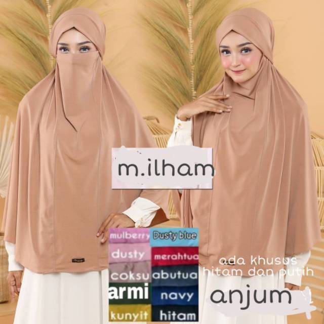 Hijab korona/hijab anjum/hijab cantik/hijab syari/hijab terbaru/hijab m ilham