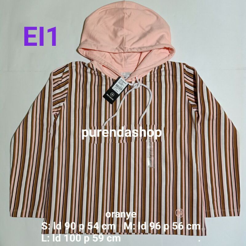 Sweater Wanita Hoodie Merk Nevada Original