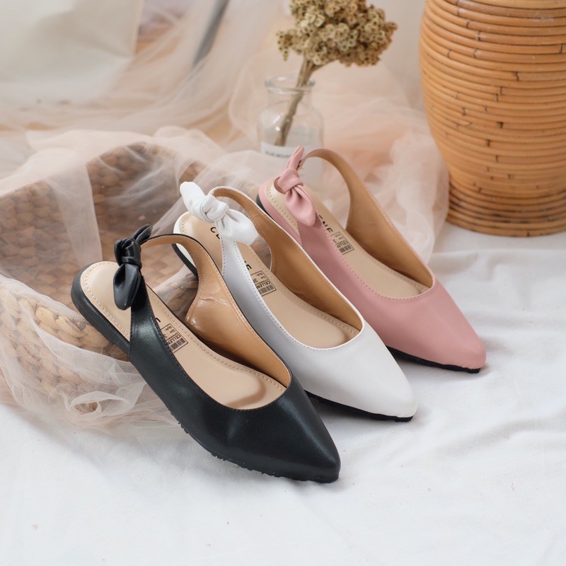 CELLENE Analy Bow Flat Shoes