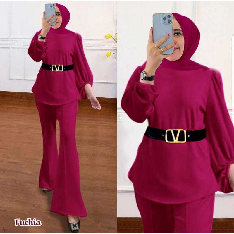 RR SET MAYBELINE 5 WARNA SET MUSLIM SET CELANA CUTBRAY SET BAJU MUSLIM