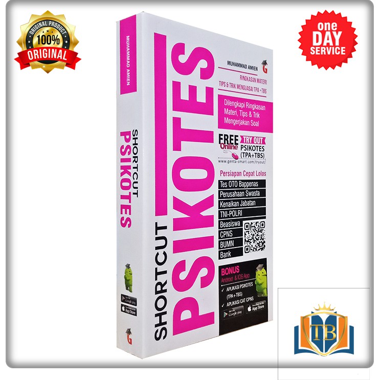 BUKU TPA PSIKOTES - BUKU PSIKOTES -  SHORTCUT PSIKOTES