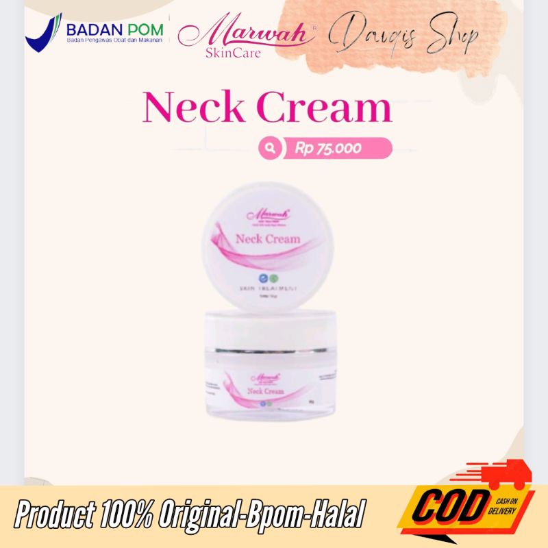 [ORI] MARWAH NECK CREAM / Krim pencerah kulit leher