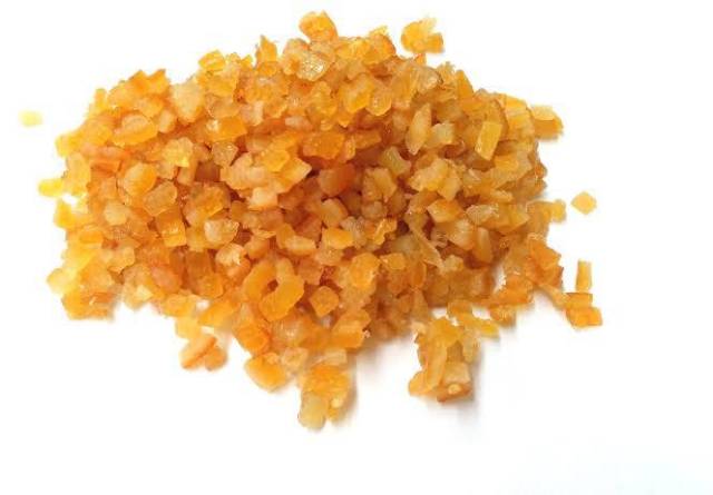 Orange Peel Diced Premium Quality 500 Gram